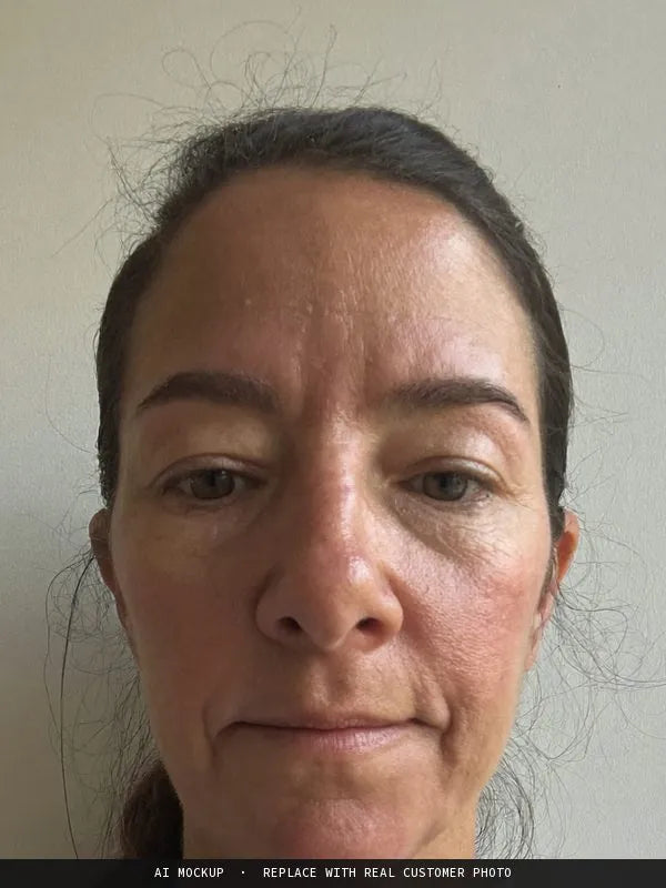 Customer photo at week 0
