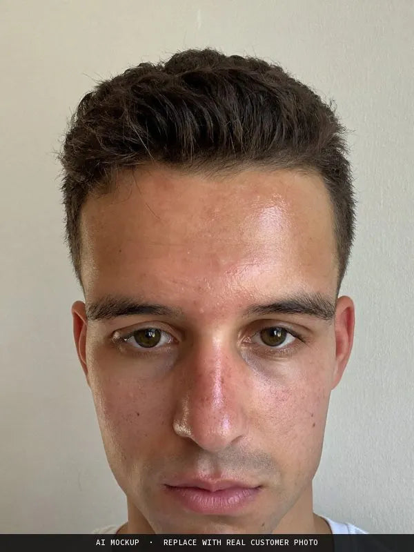 Customer photo at week 0