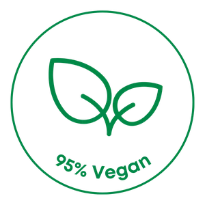 95% Vegan